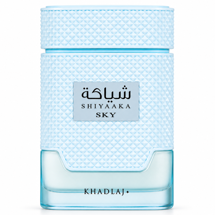 Khadlaj Shiyaaka Sky perfume bottle