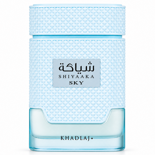 Khadlaj Shiyaaka Sky perfume bottle